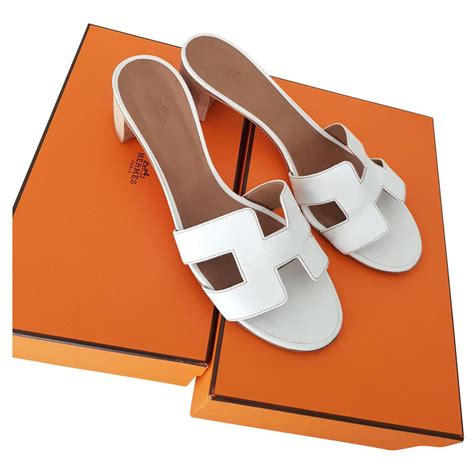 hermes oasis white sandals|hermes oasis sandals black.